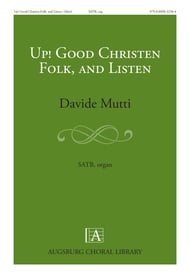 Up! Good Christen Folk, and Listen SATB choral sheet music cover Thumbnail